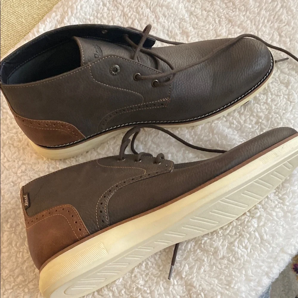 NEW Bass Men's Brown Leather Shoes